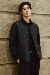 Men's 3D Jacquard Down Shirt Jacket