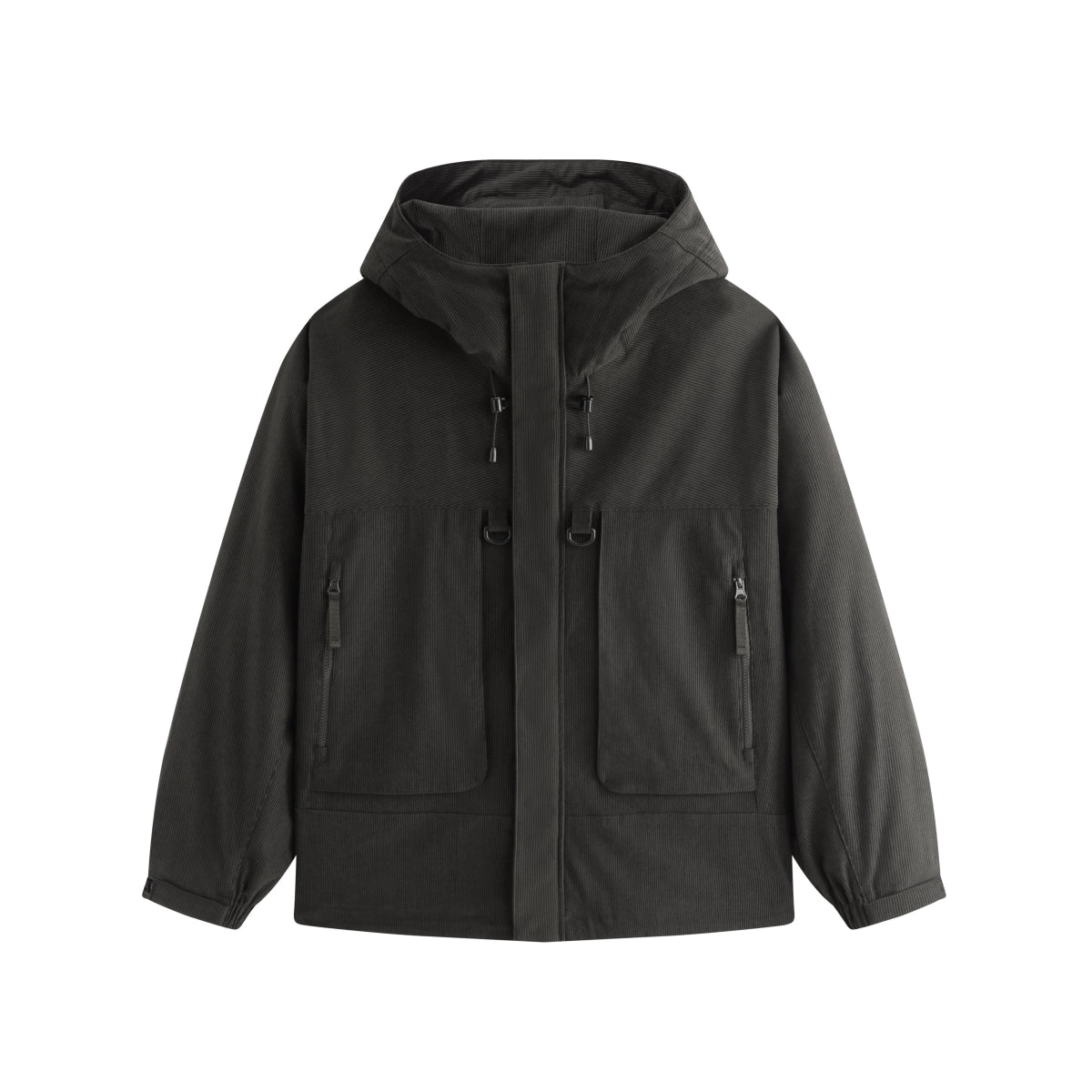 Men's Corduroy Jacket with 3D Pockets