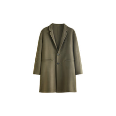 Men's Double-Faced Wool Coat