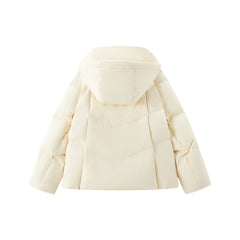 Women's Down Jacket with Detachable Fox Fur Collar