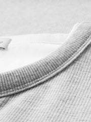 Men's Layered-Look Waffle T-Shirt