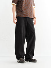 Men's Elastic-Waist Straight-Leg Jeans