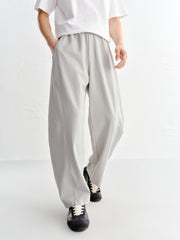 Men's Basic Knit Straight-Leg Pants