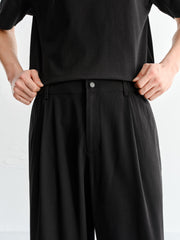 Men's Basic Textured Straight-Leg Pants