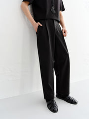 Men's High-Stretch Straight-Leg Commuter Pants