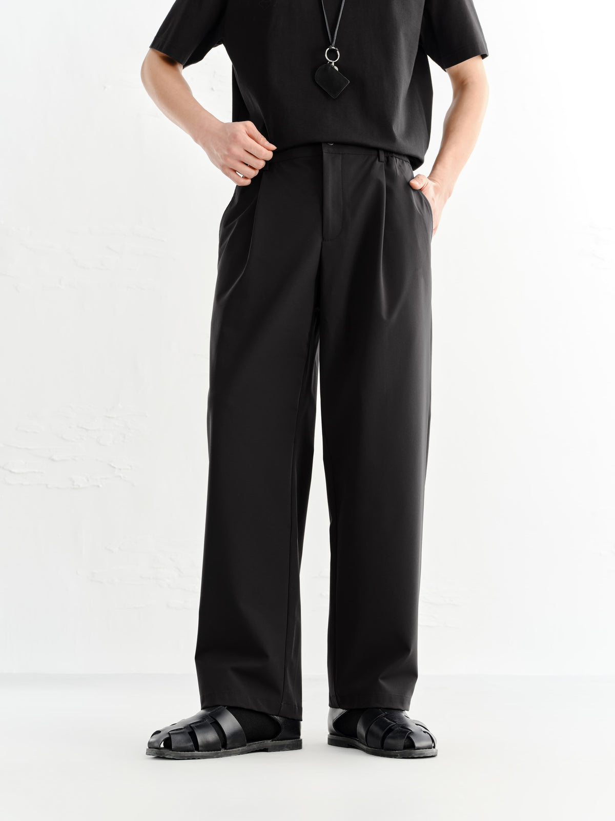 Men's High-Stretch Straight-Leg Commuter Pants
