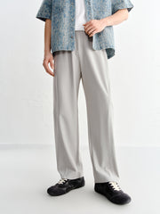 Men's Basic Knit Straight-Leg Pants