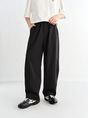 Men's Textured Tapered Knit Sweatpants