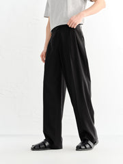 Men's Straight-Leg Pants with Belt
