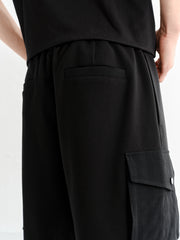 Men's Waffle Shorts with Patch Pockets