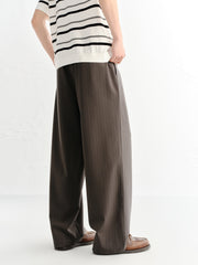 Men's Jacquard Straight-Leg Pants