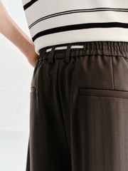 Men's Jacquard Straight-Leg Pants