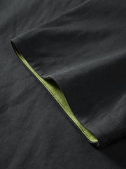Men's Contrast Embroidered T-Shirt