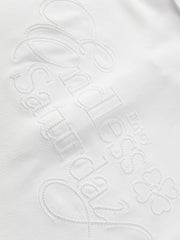 Men's Casual White Polo Shirt with Collar