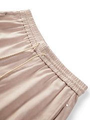 Men's Straight-Leg Lyocell Mid-Length Shorts