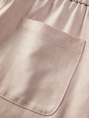 Men's Straight-Leg Lyocell Mid-Length Shorts