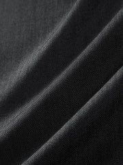Men's Drawstring Straight-Leg Draped Pants