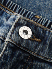 Men's Casual Loose Fit Straight Jeans