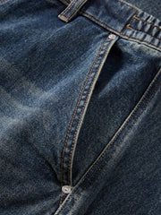 Men's Casual Loose Fit Straight Jeans