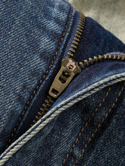 Men's Casual Loose Fit Straight Jeans