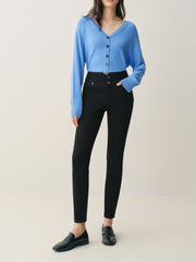 Women's Stretch Brushed Slim Tapered Jeans