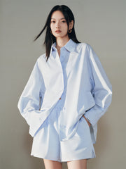 Women's Loose-Fit Shirt Jacket