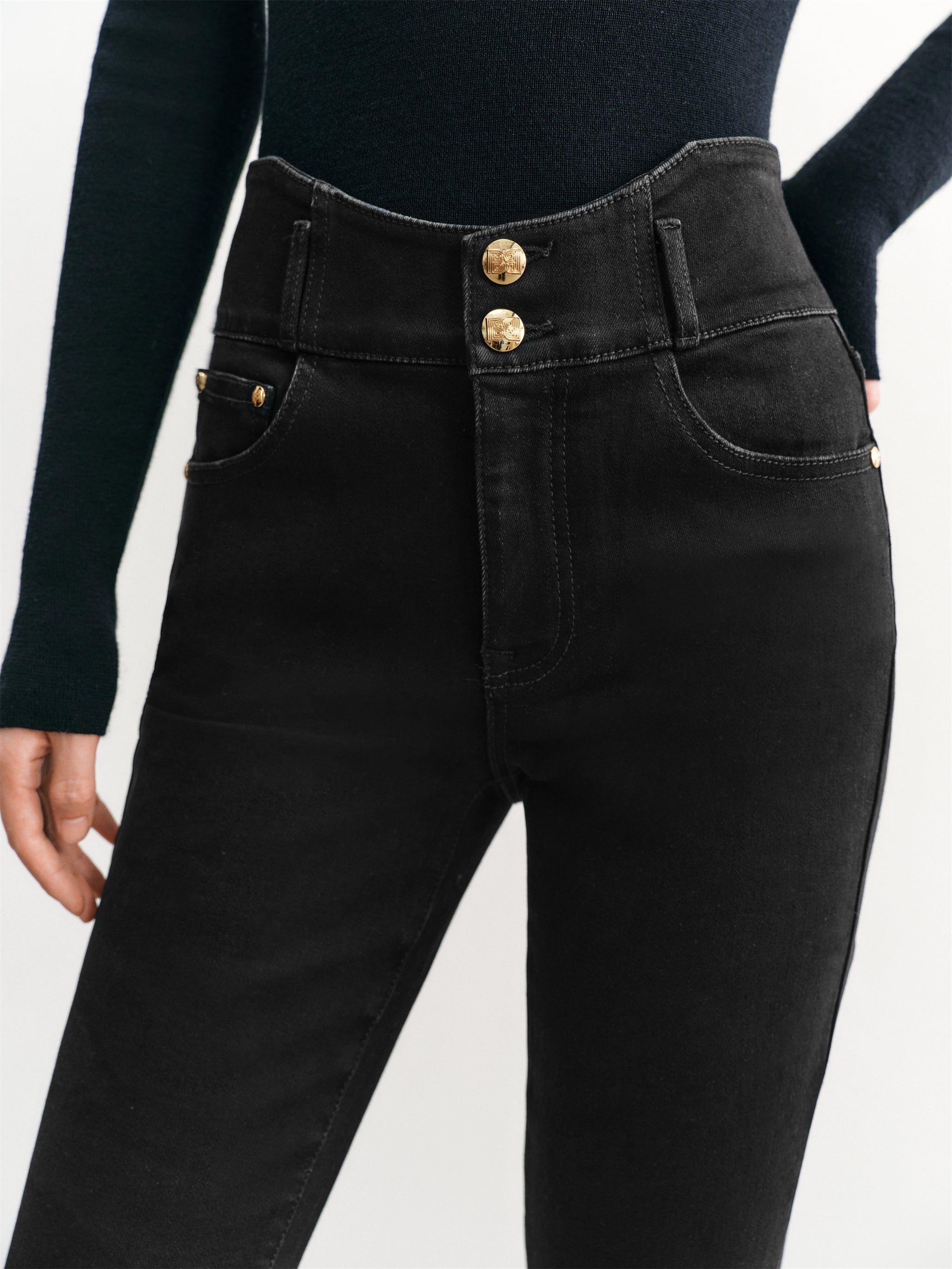 Women's High Waist Flare Jeans