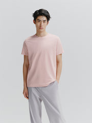 Men's Cooling Slim-Fit Pink T-Shirt