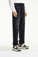 Men's Ripped Slim-fit Jean