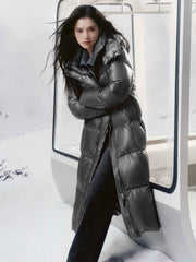 Women's Extra Long HORTOBAGY Goose Down Coat