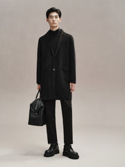 Men's Double-Faced Wool Coat