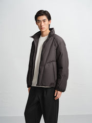 Men's Stand-Collar Goose Down Puffer Jacket