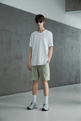 Men's Soft T-Shirt with Bonded Detail