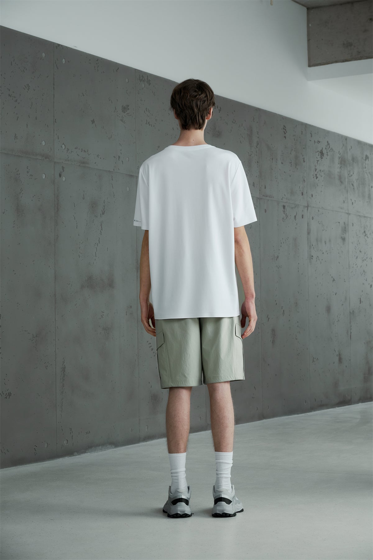 Men's Soft T-Shirt with Bonded Detail