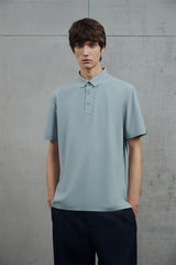 Men's Slim-Fit Solid Polo Shirt