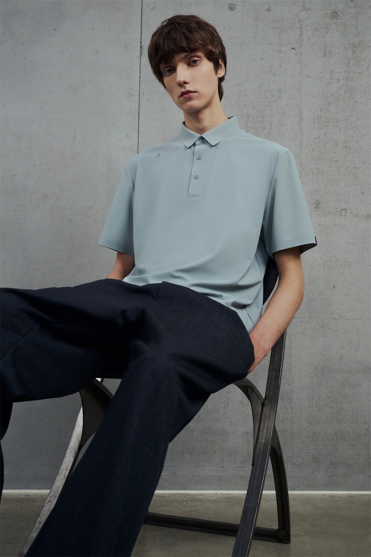 Men's Slim-Fit Solid Polo Shirt