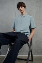 Men's Slim-Fit Solid Polo Shirt