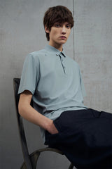 Men's Slim-Fit Solid Polo Shirt