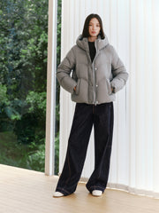 Women's Short 95% Down-Filled Thermal Puffer Jacket