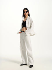 Women's Boxy Cotton Denim Jacket