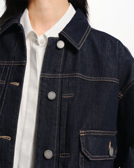 Women's Boxy Cotton Denim Jacket
