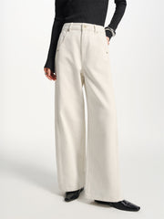 Women's Casual Wide-Leg Banana Jeans