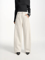 Women's Casual Wide-Leg Banana Jeans