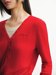 Women's Wool-Blend Contrast Layered-Look Sweater