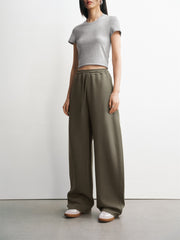 Women's Basic Knit Banana Sweatpants