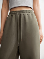 Women's Basic Knit Banana Sweatpants