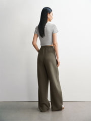 Women's Basic Knit Banana Sweatpants