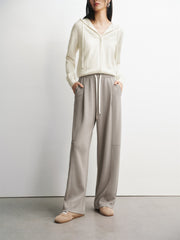 Women's Basic Knit Banana Sweatpants