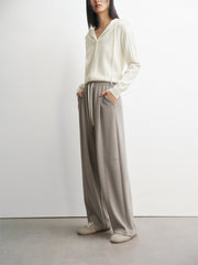 Women's Basic Knit Banana Sweatpants