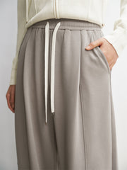 Women's Basic Knit Banana Sweatpants